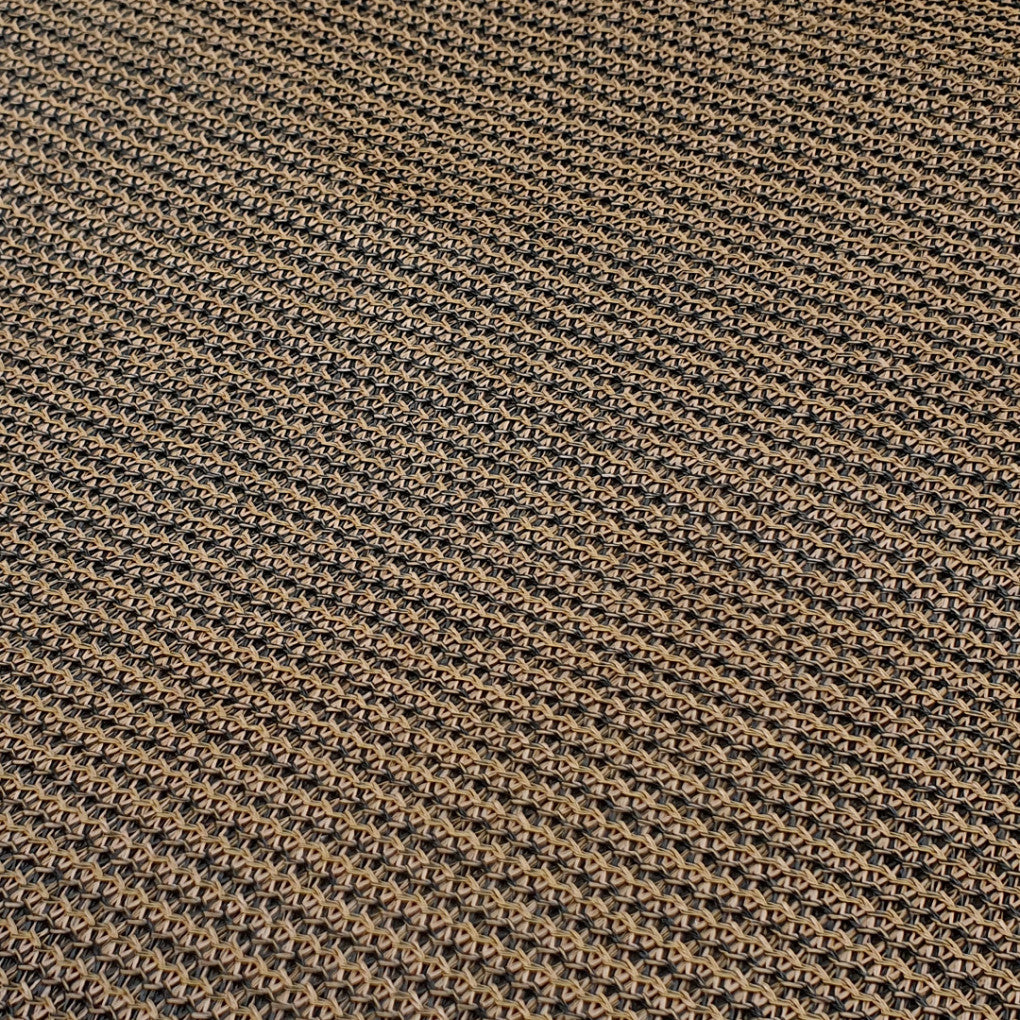 Strak schaduwdoek HPDE 292 x 392 cm, incl. bevestigingsmaterialen, bruin. T.b.v. Pergola 300 x 400 cm.