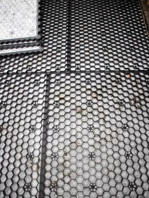 Grindmat met worteldoek EuroGravel Plus Antraciet 80x120x3 cm