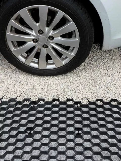 Grindmat met worteldoek EuroGravel Plus Antraciet 80x120x3 cm