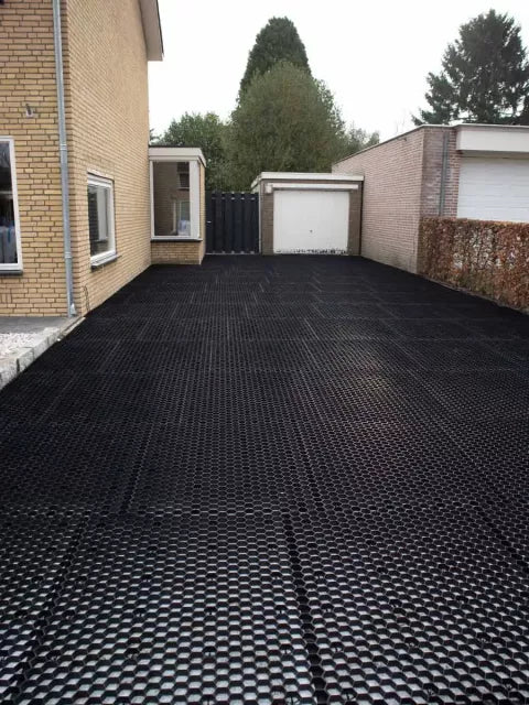 Grindmat met worteldoek EuroGravel Plus Antraciet 80x120x3 cm