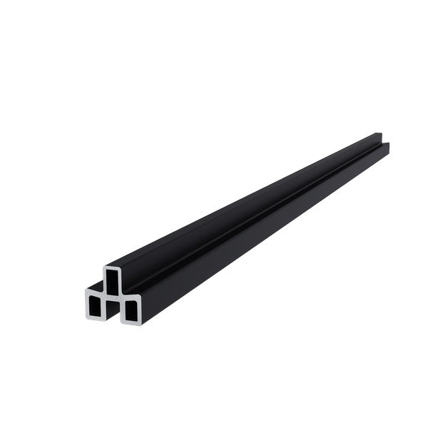 NewTechWood aluminium frameset t.b.v. triple schermplanken, zwart 1064416