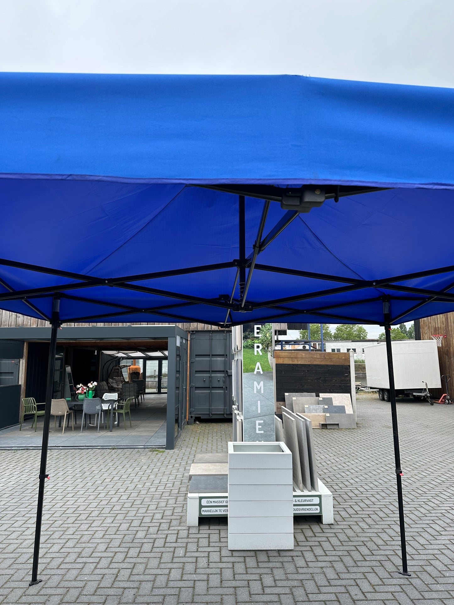 Partytent 3x3 blauw