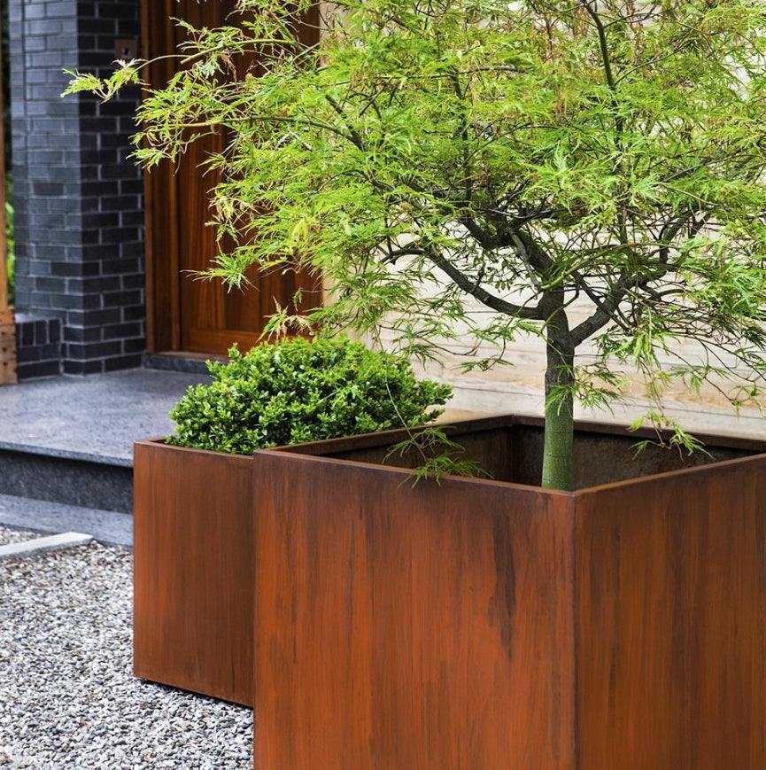 Gardenzz cortenstaal 100x100x100 cm plantenbak