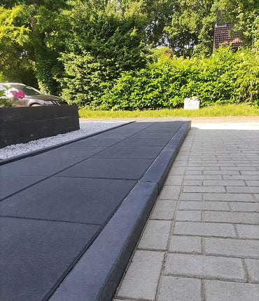 Betonband 10x20x100 antraciet komo