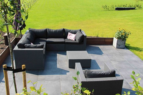 Cera3line Lux & Dutch 60x60x3cm Square uni anthracite