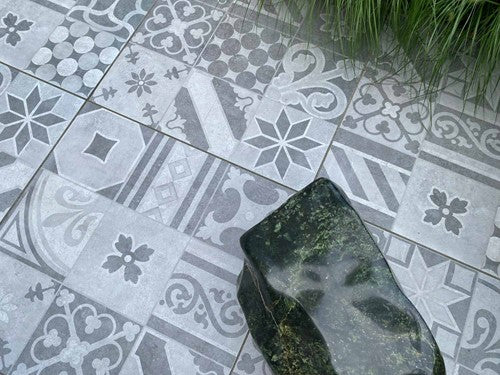Cera3line Lux & Dutch 90x90x3cm Downtown decor keramische tegel