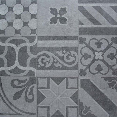 Cera3line Lux & Dutch 90x90x3cm Downtown decor keramische tegel