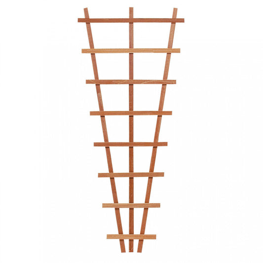 Hardhouten V-trellis 30-65 x 150 cm.