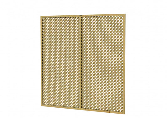 Trellis scherm Jasmijn 60 Excellent, 60 x 180 cm, groen geïmpregneerd.