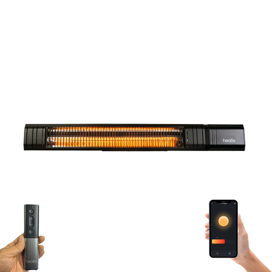 Slimme Wandmodel Heater 2500W | Heatix Terrasverwarmer