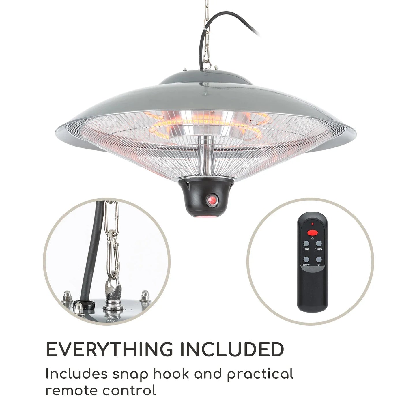 Heatix Partytent Heater 2000 Watt terrasverwarmer