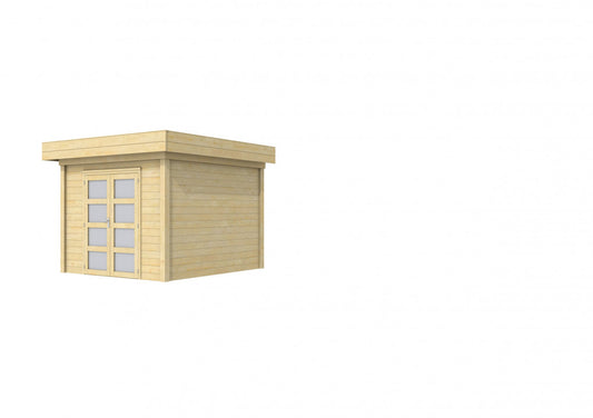 Vuren Topvision Bosuil, 300 x 300 cm, onbehandeld.