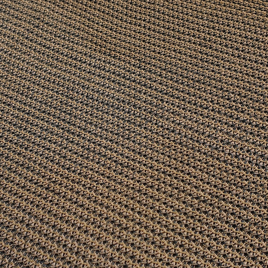 Strak schaduwdoek HPDE 292 x 392 cm, incl. bevestigingsmaterialen, bruin. T.b.v. Pergola 300 x 400 cm.