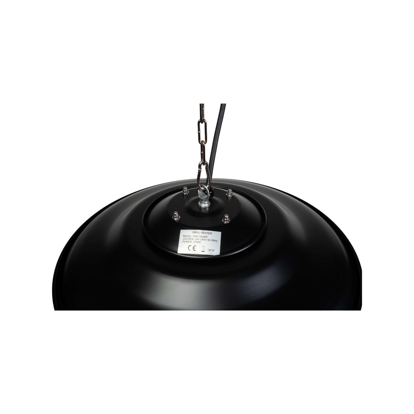 Hangende Heater 1500W - Heatix Terrasverwarmer