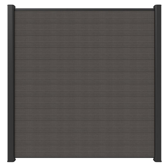 NewTechWood Co-extrusie composiet scherm, 180 x 180 cm, Silver Gray 1064251