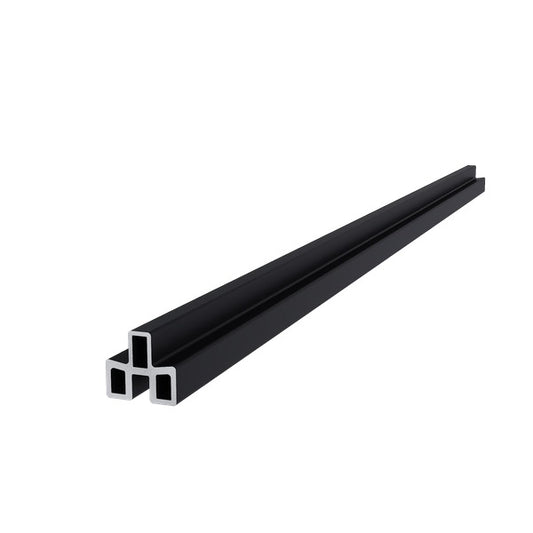 NewTechWood aluminium frameset t.b.v. triple schermplanken, zwart 1064416