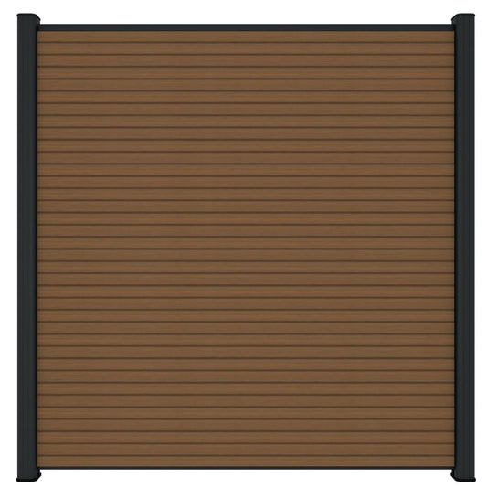 NewTechWood Co-extrusie composiet scherm Triple, 180 x 180 cm, Teak 1064247