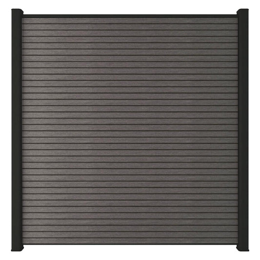 NewTechWood Co-extrusie composiet scherm Triple, 180 x 180 cm, Silver Gray 1064248