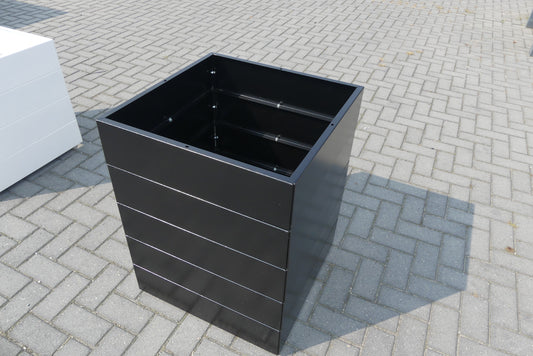 Strakke Design Bloembakken van Staal Zwart