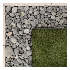 Beach Pebbles Zwart 30-80mm 20kg