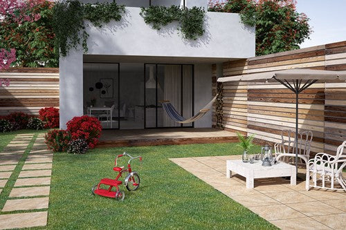 Ceramica Terrazza 59,5x59,5x2cm Limestone yellow geel keramische tegel
