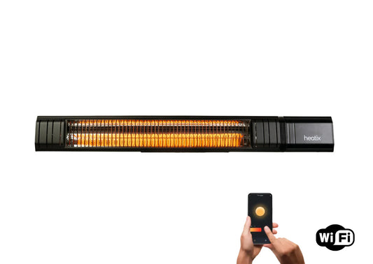 Slimme Wandmodel Heater 2500W | Heatix Terrasverwarmer